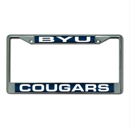 RIC-FCL510201 Brigham Young Cougars NCAA Laser Chrome Frame