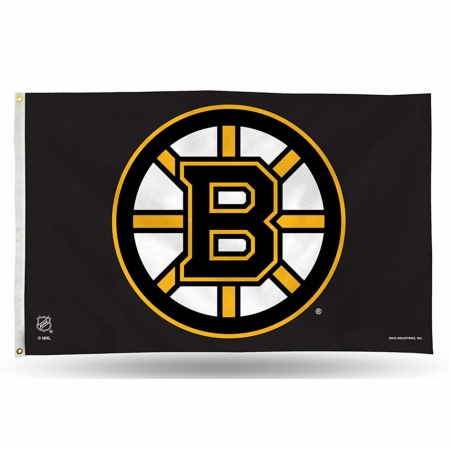 Picture of Rico Industries RIC-FGB7303 Boston Bruins NHL 3in x 5in Banner Flag