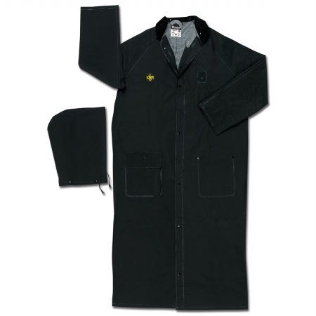 Class Plus 0.35 mm. Pvc-Polyflm Resis Rider Coat Black