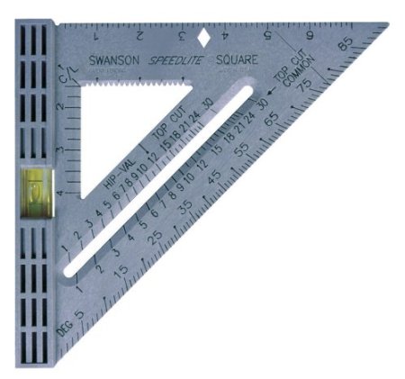 Swanson Tools 698-T0111 Gray Speedlite Level Square