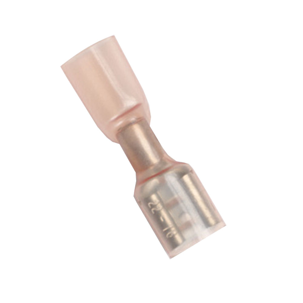 Ancor 22-18G Female 100PC Red Heat Shrink Disconnect Red