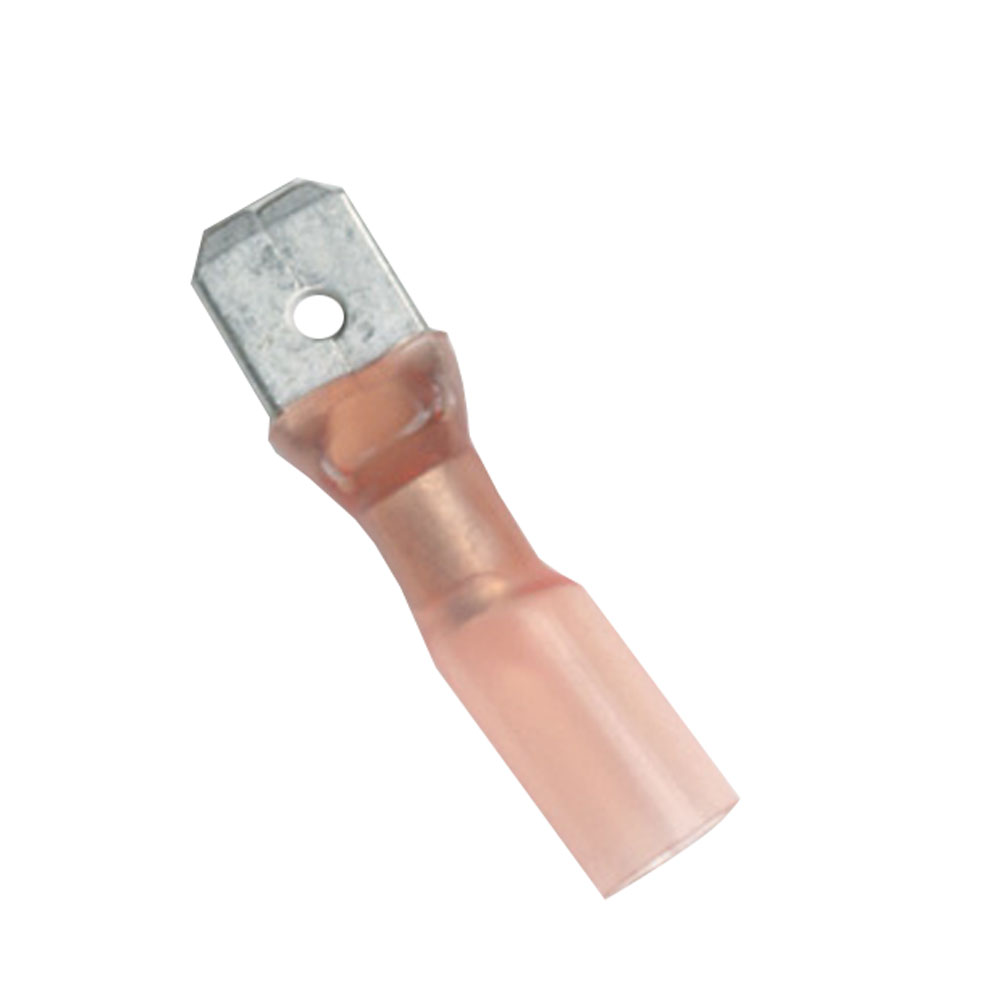 Ancor 22-18G Male 100PC Red Heat Shrink Disconnect Red