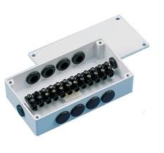 Junction Box - White Enamel - 4.4in. x 2.4in. x 1.2in. - IP54 Rated
