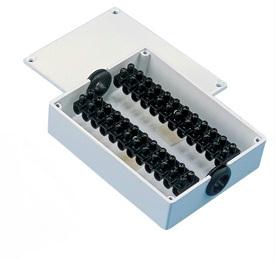 Junction Box - White - Compact Design - Rugged Aluminum Construction