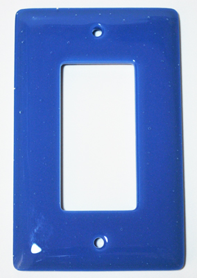 Picture of Aquila Art Glass WP1029-1GD Egyptian Blue 1 Gang Decora