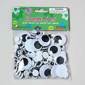 Craft Googly Eyes - 6 Assorted Styles case of 48
