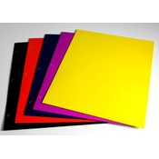 2 Pocket Folders - Assorted Colors, Card Holder case of 100