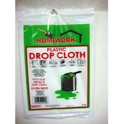 Picture of DDI  1192850 Light Duty Drop Cloth - Plastic 12&apos; x 9&apos; Pack of 48