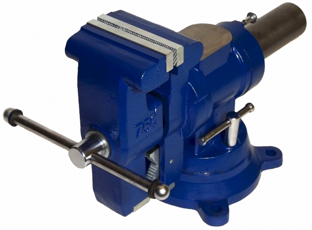 YOST MODEL 750-DI- YOST 5-.12 in. MULTI-JAW ROTATING COMBINATION PIPE & BENCH VISE -  Yost Vises