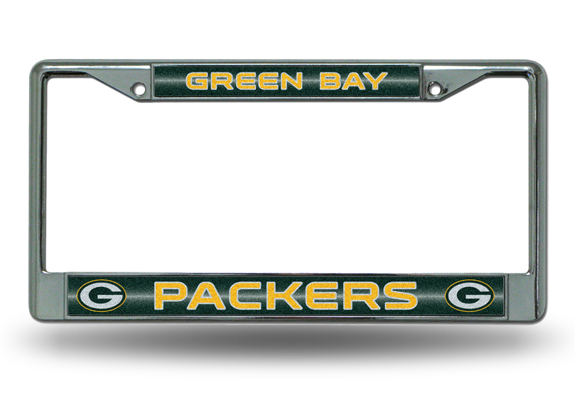 Rico Industries Inc. FCGL3301 Packers Bling Chrome Frame