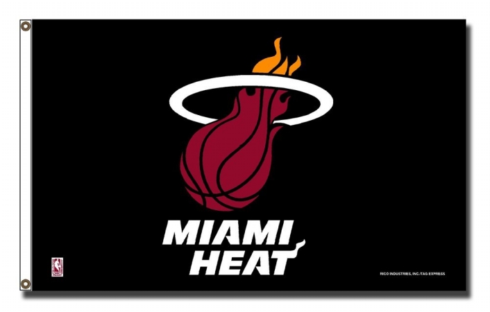 Picture of Rico Industries Inc. FGB77003 Miami Heat Banner Flag