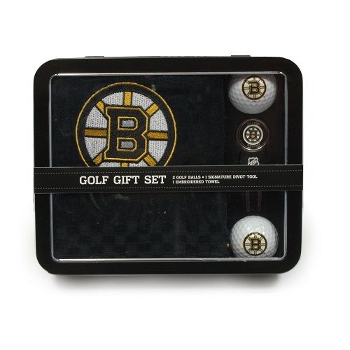 13178  Boston Bruins Golf Gift Set