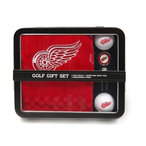 13978  Detroit Red Wings Golf Gift Set