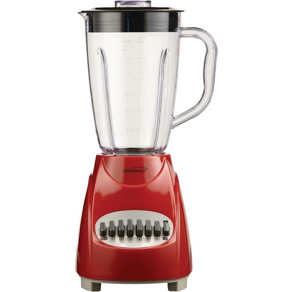 Picture of Brentwood Jb-220r 12-speed Blender With Plastic Jar - red