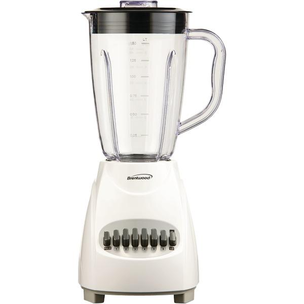 Picture of Brentwood Jb-220w 12-speed Blender With Plastic Jar - white
