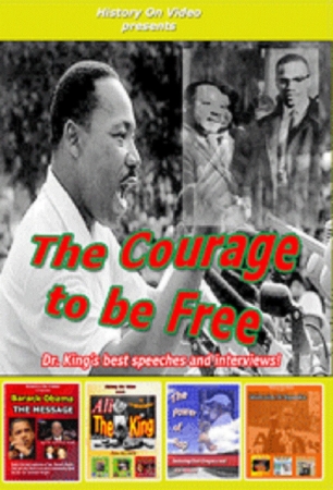 Picture of Black History on VideoEducation 2000 Inc. 754309024051 The Courage to be Free - Watch the best interviews and speeches of Dr. Luther King.