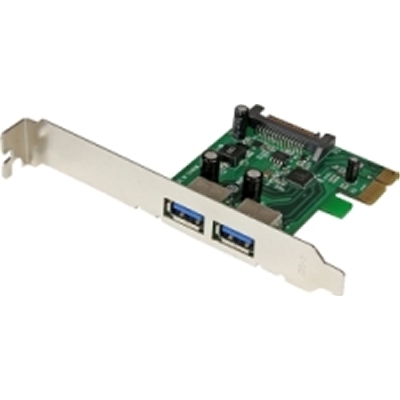Picture of PEXUSB3S24 Startech Add 2 Superspeed Usb 3.0 Ports With Sata Power To Your Pci Express-enabled Pc -