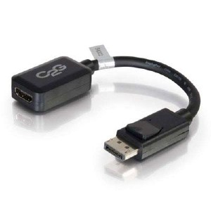 Picture of 54322 C2g 8in C2g Displayport M To Hdmi F Blk