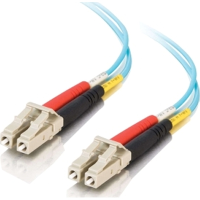 Picture of 1117 C2g 15m Lc-lc 10gb Om3 Multimode Aqua Fiber
