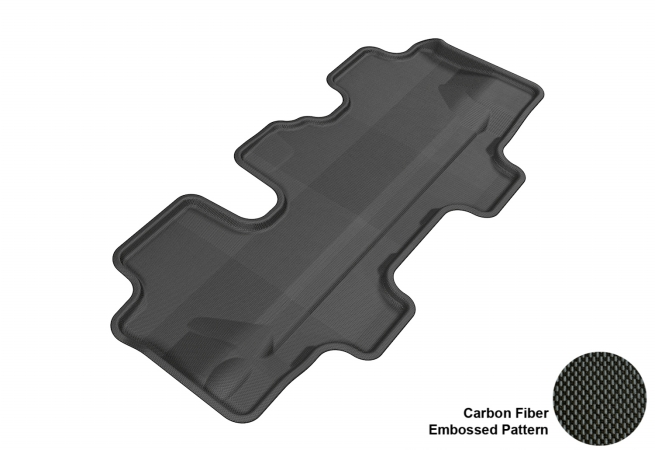KIA SORENTO 2011-2013 KAGU BLACK R3 Floor Mat