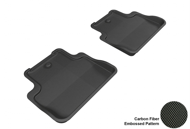 Picture of 3D MAXpider L1AC00321509 ACURA TL 2009-2014 KAGU BLACK R2 (FWD ONLY) Floor Mat