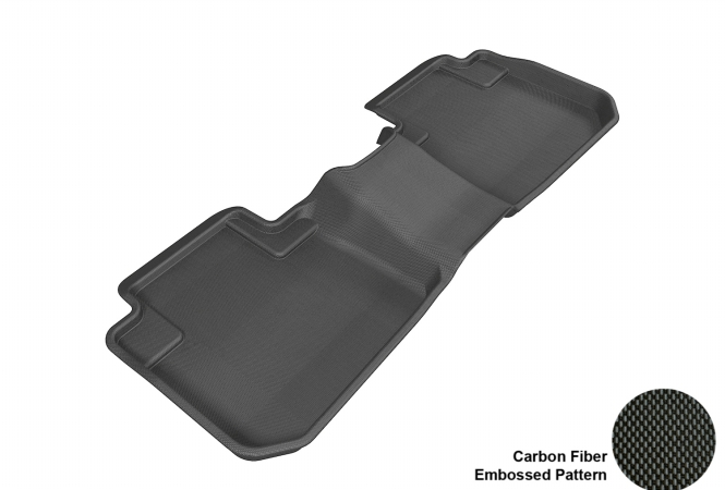 L1SB00921509 SUBARU FORESTER 2014 KAGU BLACK R2 Floor Mat