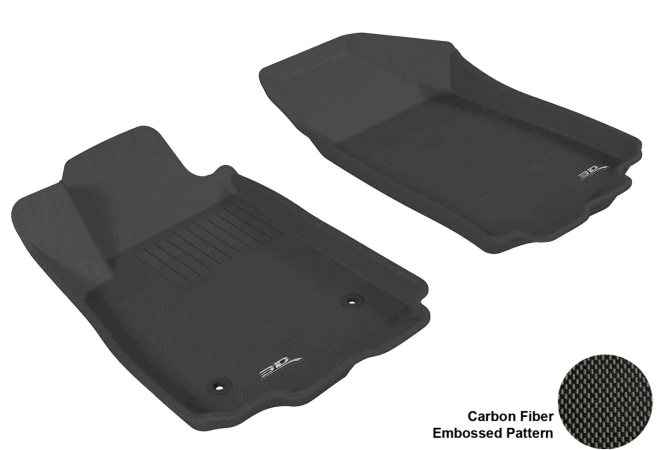 CHEVROLET SONIC 2012-2014 SDN/HB KAGU BLACK R1 Floor Mat - Black