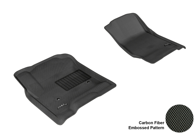 L1CH03911509 CHEVROLET SILVERADO 1500/ GMC SIERRA 1500 DOUBLE CAB/ CREW CAB 2014 KAGU BLACK R1 W/O CENTER HUMP Floor Mat