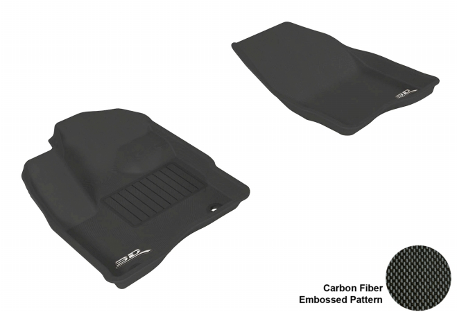 L1FR01811509 FORD TAURUS 2010-2014 KAGU BLACK R1 (POST) Floor Mat