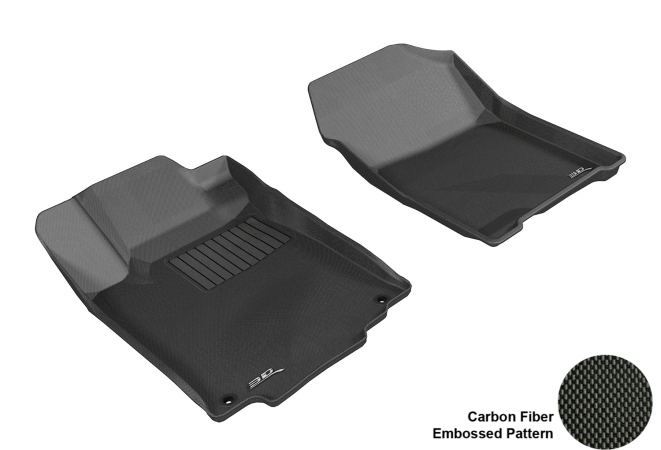 HONDA CR-V 2012-2014 KAGU BLACK R1 Floor Mat