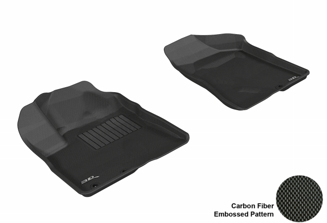 L1KA00911509 KIA SORENTO 2011-2013 KAGU BLACK R1 Floor Mat