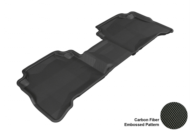 L1KA00921509 KIA SORENTO 2011-2013 KAGU BLACK R2 Floor Mat