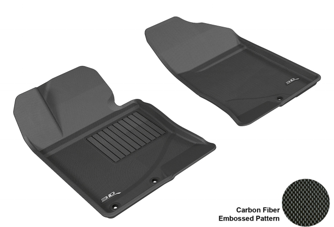 L1KA02511509 KIA OPTIMA 2011-2014 KAGU BLACK R1 Floor Mat