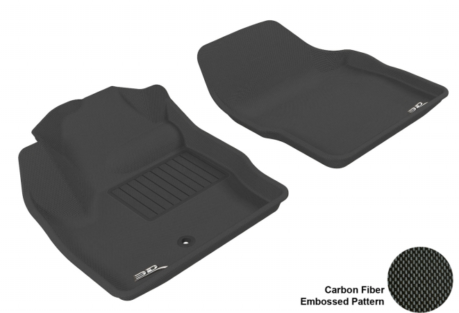 LAND ROVER LR2 2007-2013 KAGU BLACK R1 Floor Mat