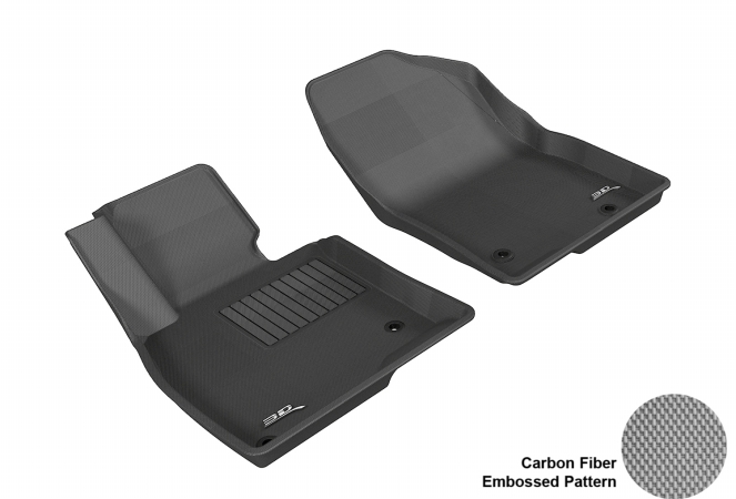 MAZDA MAZDA6/ MAZDA3 2014 KAGU BLACK R1 Floor Mat