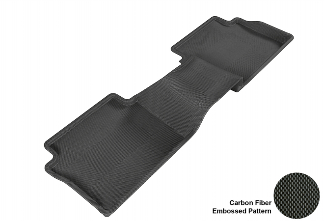 L1MZ04321509 MAZDA MAZDA3 2014 KAGU BLACK R2 Floor Mat