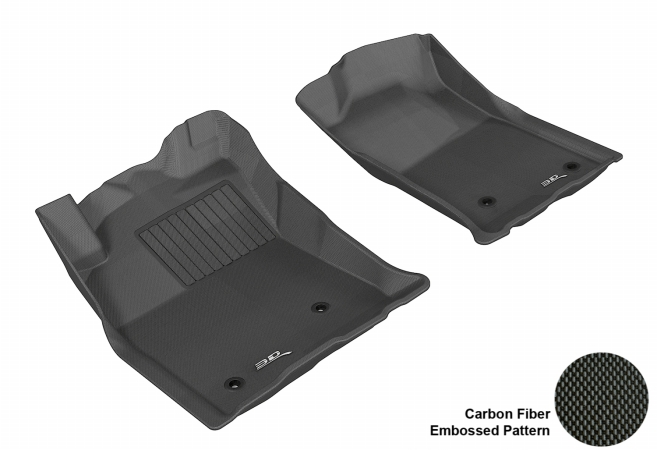 L1TY05711509 TOYOTA TACOMA 2005-2011 REGULAR CAB/ ACCESS CAB/ DOUBLE CAB KAGU BLACK R1 Floor Mat