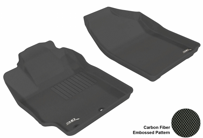 L1TY09511509 TOYOTA PRIUS C 2012-2014 KAGU BLACK R1 Floor Mat