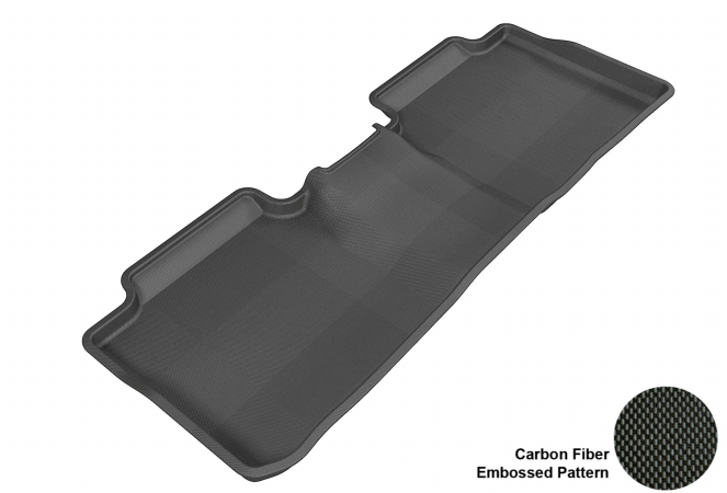 3D MAXpider 2nd Row Floor Mats 2014-19 Toyota Corolla Kagu Black (L1TY13721509)