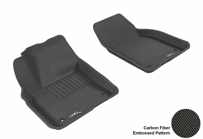 L1VV00711509 VOLVO C30 2007-2013 KAGU BLACK R1 Floor Mat