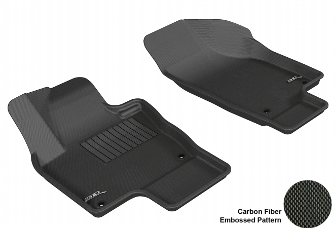 VOLKSWAGEN TIGUAN 2009-2014 KAGU BLACK R1 Floor Mat