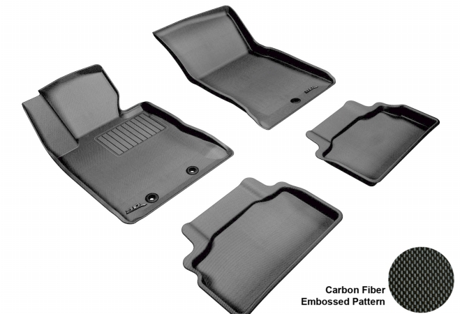 HYUNDAI GENESIS COUPE 2012-2013 KAGU BLACK R1 R2 Floor Mat