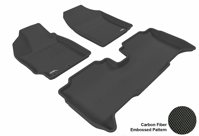 L1SC00301509 SCION XD 2013 KAGU BLACK R1 R2 (POST) Floor Mat