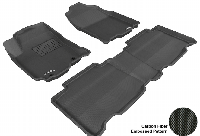 TOYOTA RAV4 2013 KAGU BLACK R1 R2 Floor Mat