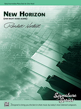 New Horizon (for right hand alone): Sheet