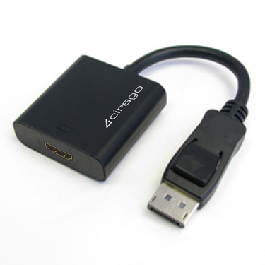 CIRAGO DPN1031 Adapter- DP to HDMI- Black