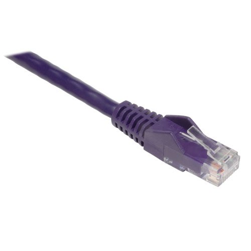 Picture of TRIPPLITE N201-003-PU Tripp Lite- Patch Cable- Gigabit- Snagless Molded- Cat6- RJ45 M-M- 3FT- Purple