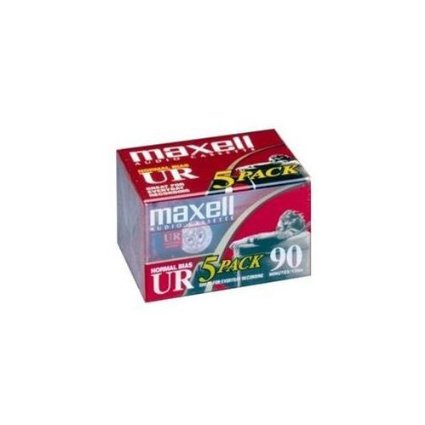 Picture of MAXELL 108562 Audio&#44; Cassette&#44; 90 minute&#44; 5pk&#44; brick packs
