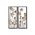 Benzara 54492 Metal Wall Decorative, Set of 2 Benzara 54492 Metal Wall Decorative, Set of 2
