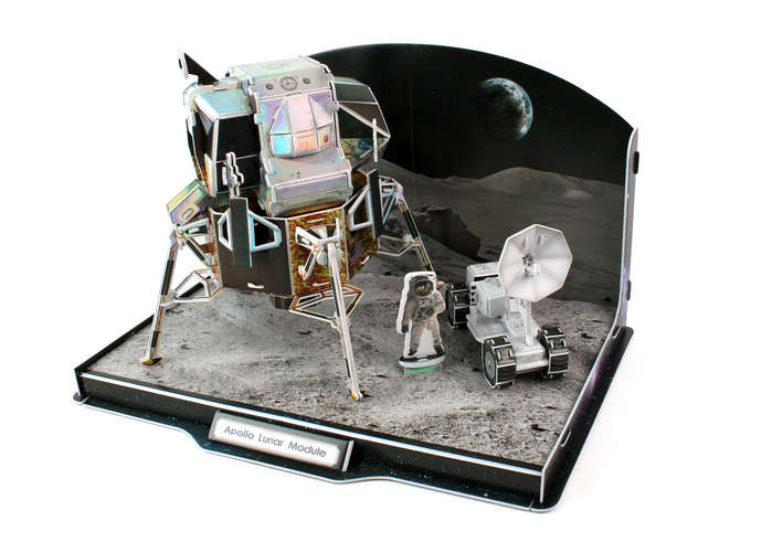 Picture of 3D Puzzles CFP651H Lunar Module 3D Puzzle 104 Pieces